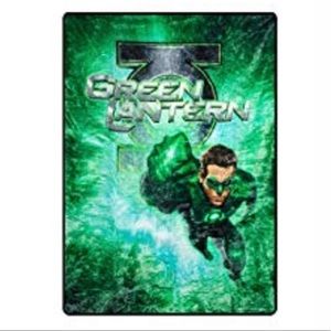 DC Comics Green Lantern plush blanket throw 60” x 80”